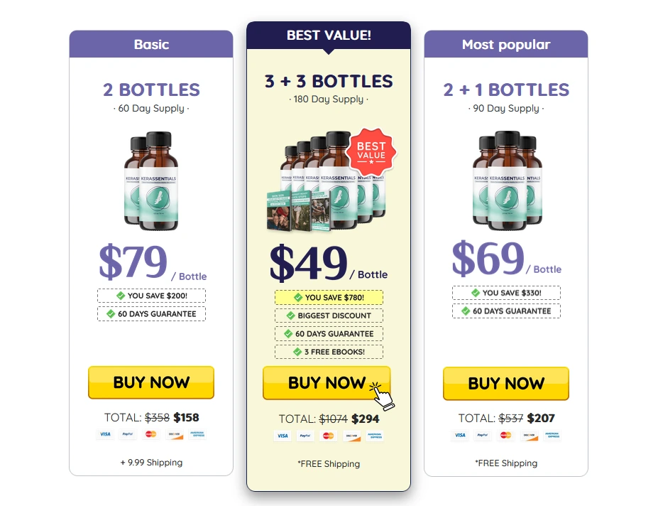 kerassentials discount